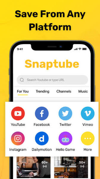 Capture d'écran 2 de Snaptube