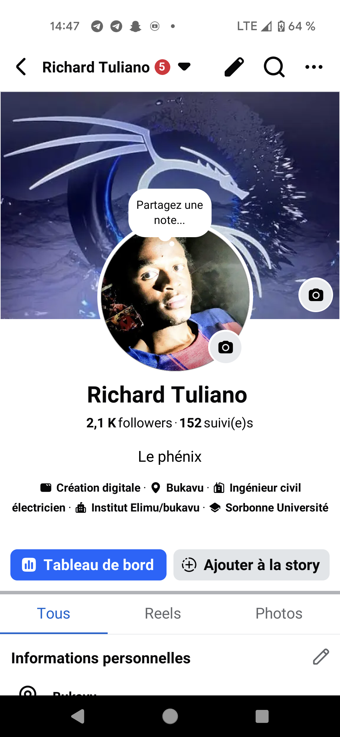 Capture d'écran 3 de Facebook lite