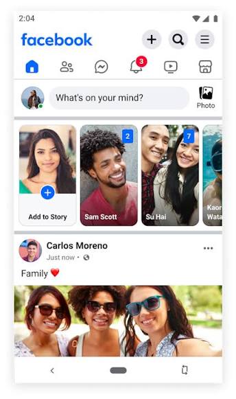 Capture d'écran 1 de Facebook lite